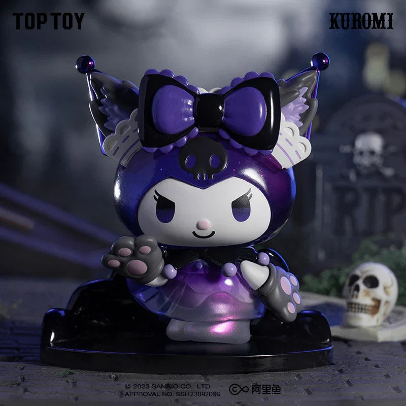 Kuromi Social Werewolf Game Series Figures Blind Box – Sanrio Collectible (1 Random Figure)