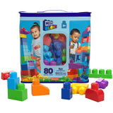 Mega Bloks Big Building Bag With 80 Pieces And Storage