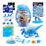 Smashers Mega Jurassic Light Up Ice Age - Roaring Woolly Mammoth Dino Egg with 25+ Slime, Fizz, and Glow Surprises - Assorted