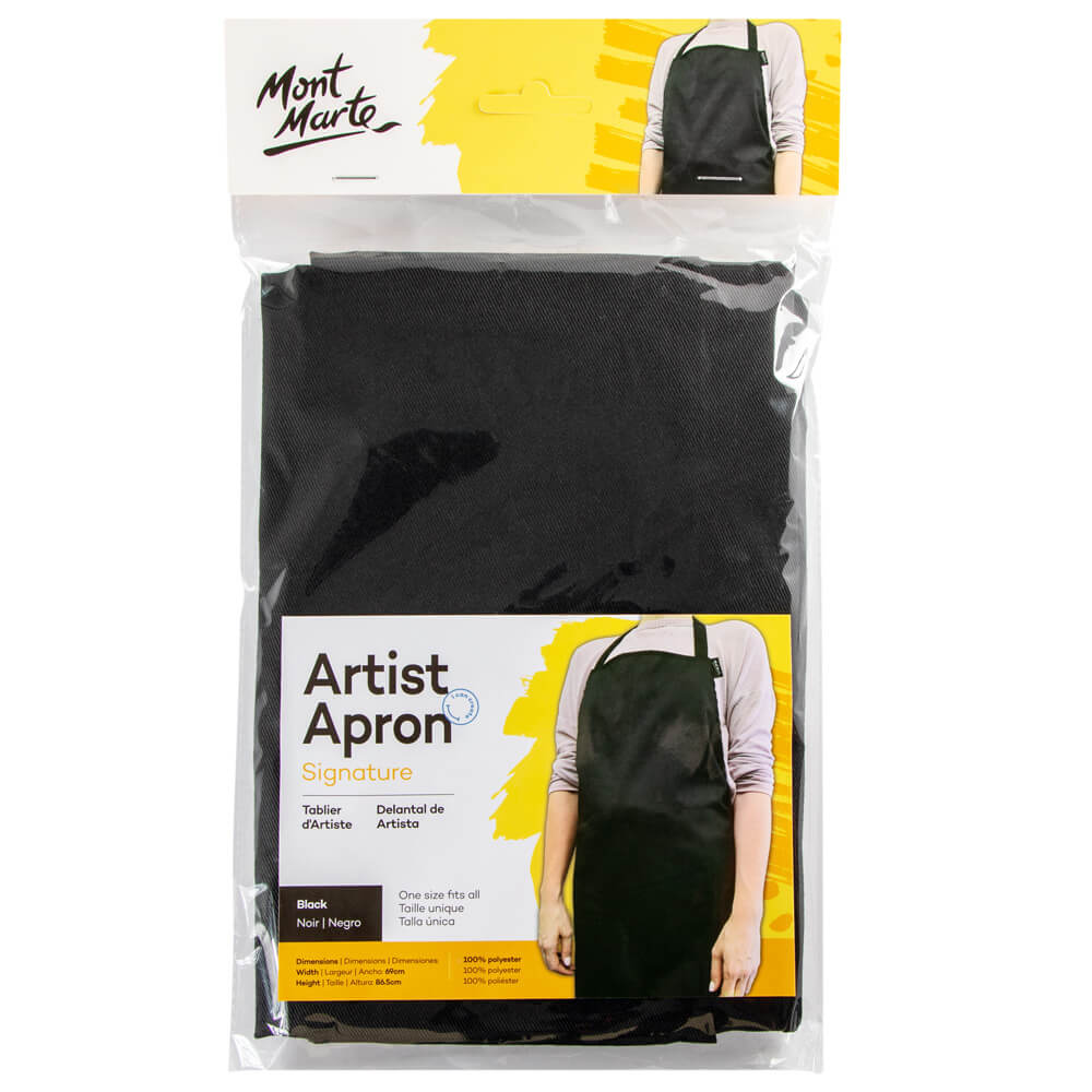 Mont Marte Artist Apron Black