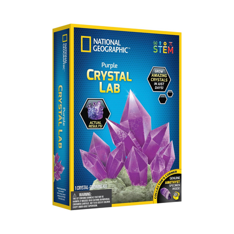 National Geographic Purple Crystal Lab