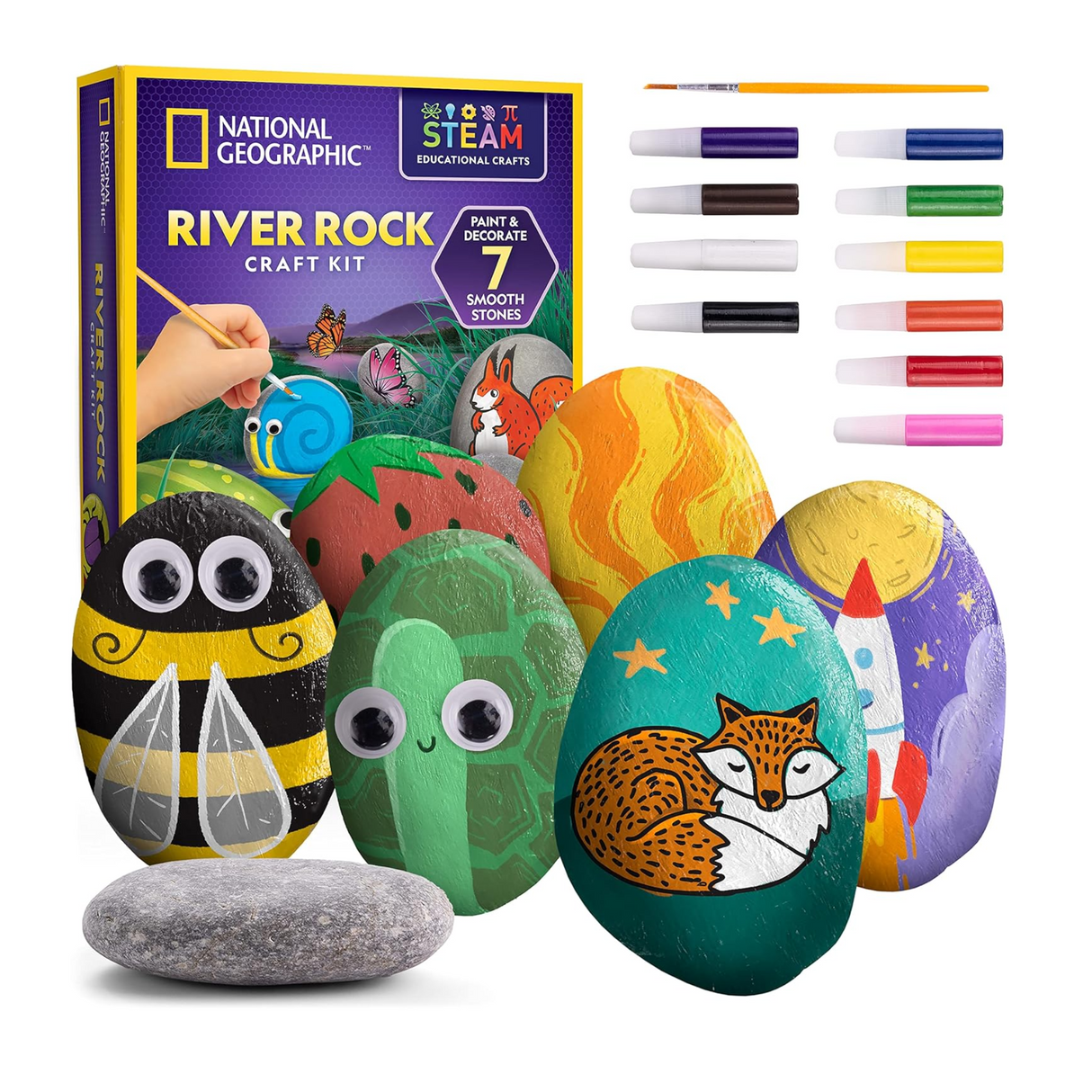 National Geographic River Rock Craft Kit