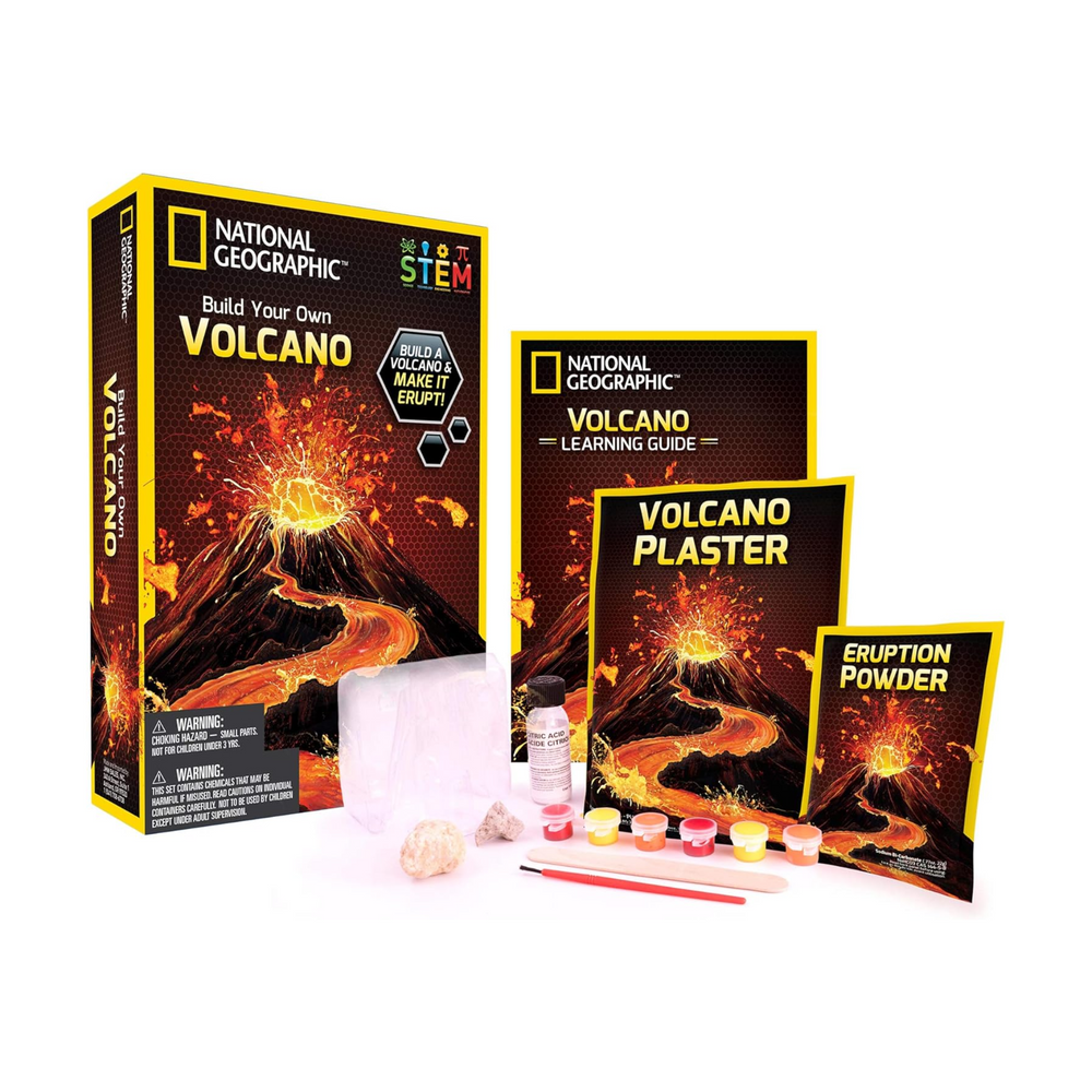 Volcano Set Design National Geographic Build Your Own Volcano Kit – Funzone