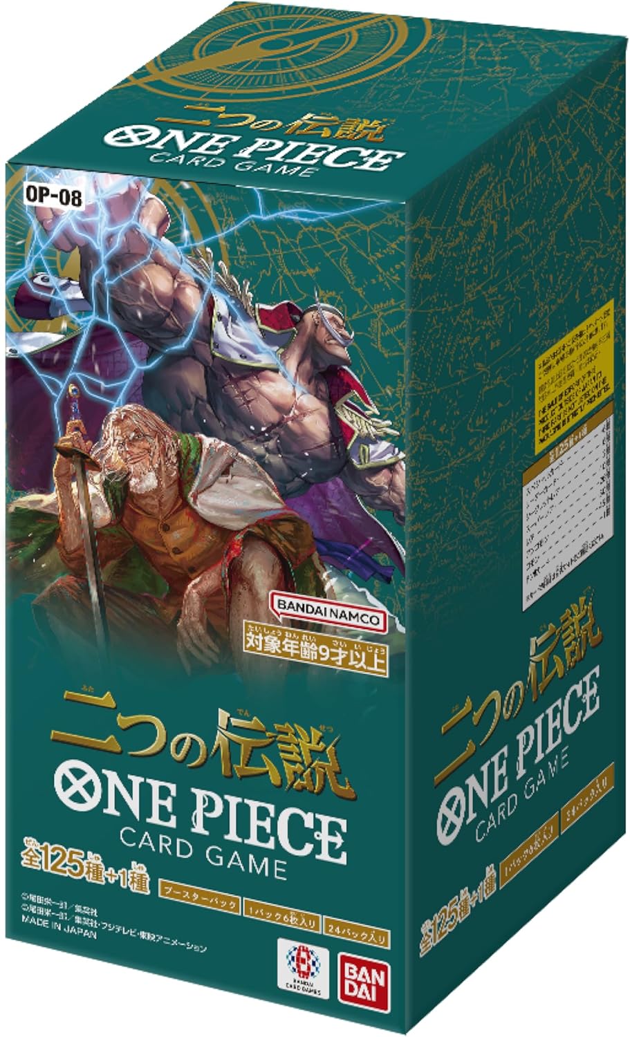 One Piece TCG Two Legends Booster Box (OP-08) JAPANESE