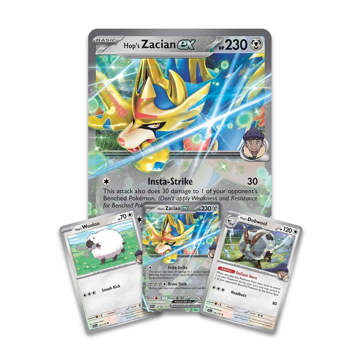 Pokemon TCG Hop's Zacian Ex Box