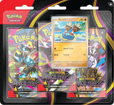 Pokemon TCG ME05 Pitch Black 3-Pack Blister