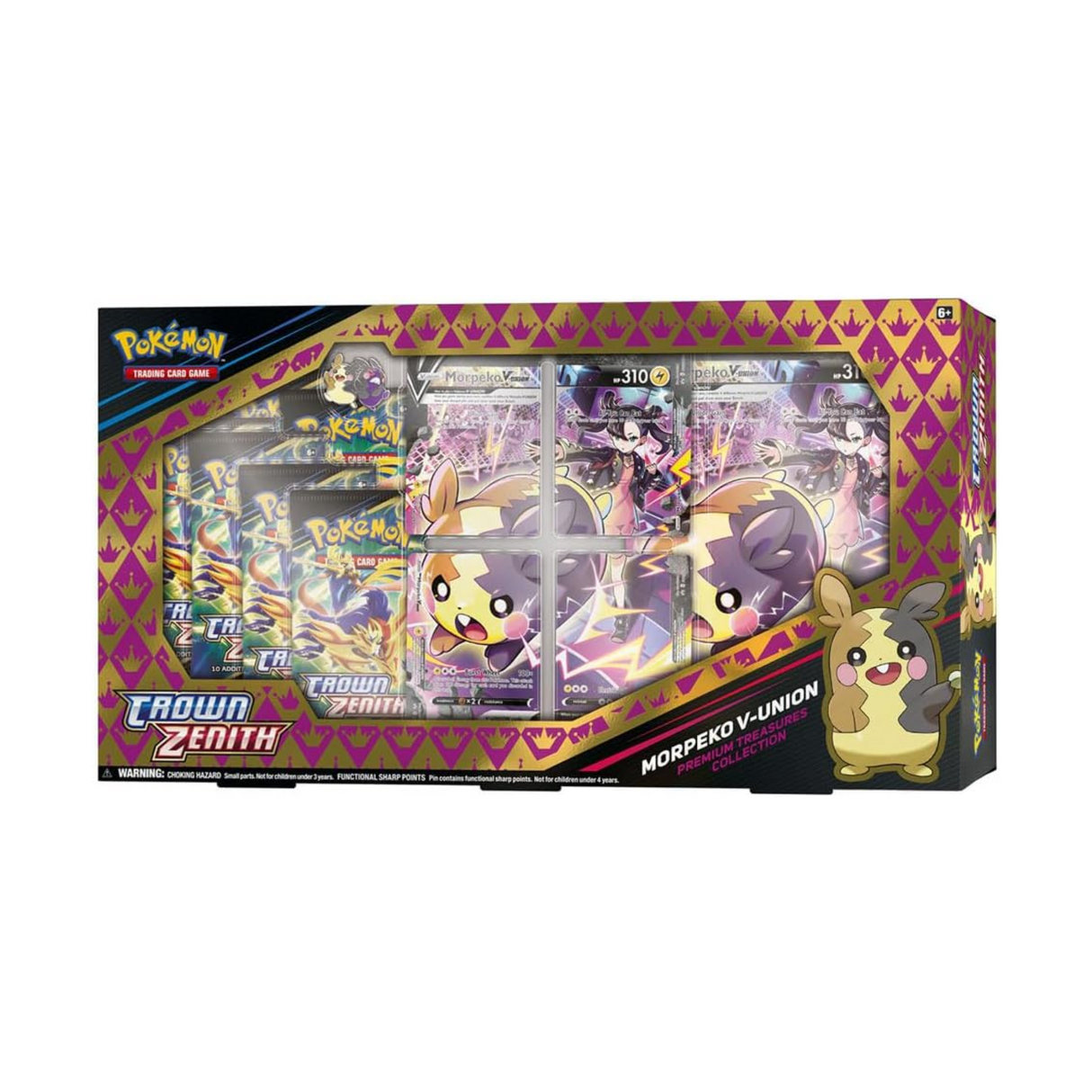 Pokemon TCG: Crown Zenith Morpeko V-Union Premium Treasures Collection