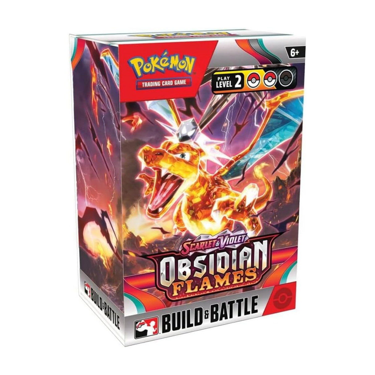 Pokemon: Scarlet & Violet 3: Obsidian Flames Booster Build & Battle - 5 Booster Pack