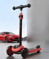 Maserati Kick Scooter for Kids with LED Lights