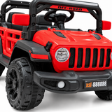 Kids' 12V Battery-Operated Ride-On Jeep Off-Road Electric Toy Car