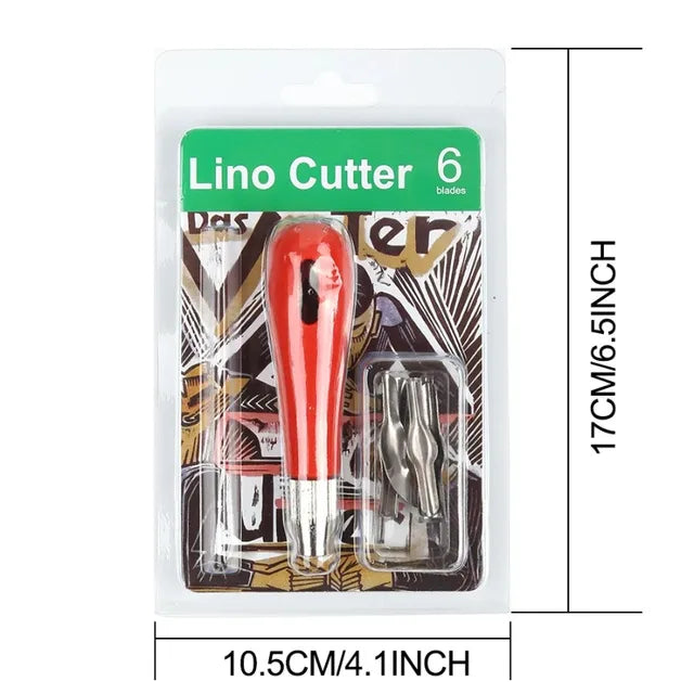 Lino Cutter with 6 Blades