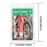 Lino Cutter with 6 Blades