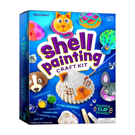 Dan & Darci Shell Painting Craft Kit