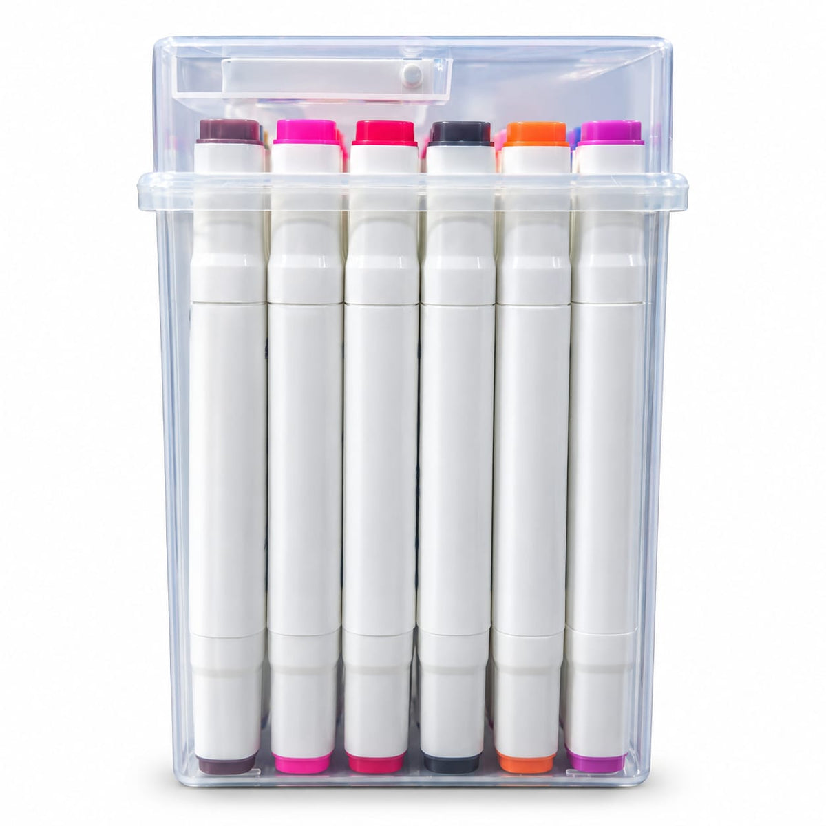 Twin Marker Pen 48 Pcs Set Dual Tip Markers for Adult Coloring and Art