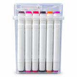 Twin Marker Pen 48 Pcs Set Dual Tip Markers for Adult Coloring and Art