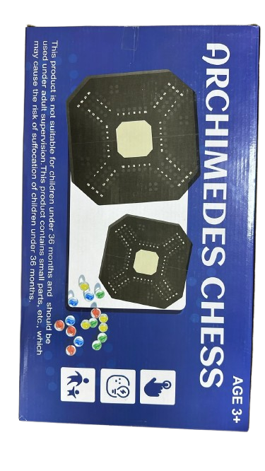 Archimedes Chess – Classic Strategy Board Game for Kids & Adults
