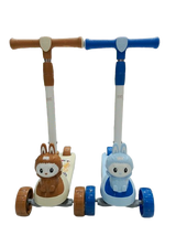 Labubu 3 Wheel Scooter – Kids Kick Scooter with LED Light-Up Wheels