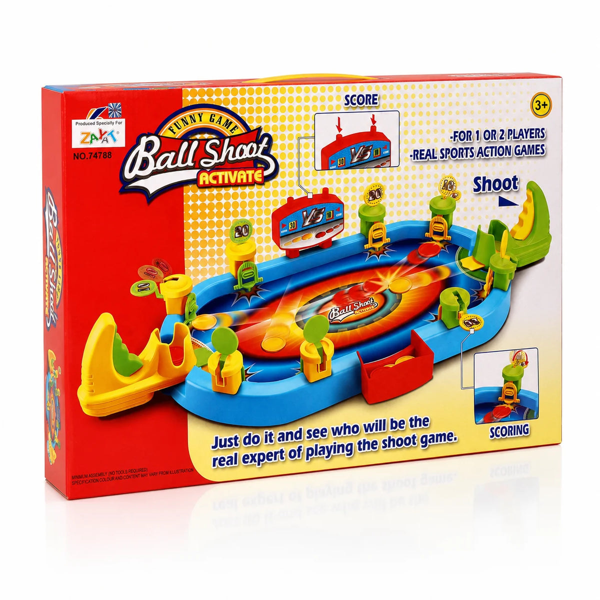 Double Shooter Game for Boys – Multi-Color Shooting Toy No. 74788 / R-272