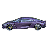 Koenigsegg Gemera Model 1:32 Scale (4 Assorted Colors, Sold As Single)