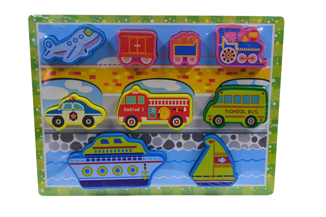 Vehicles Wooden Puzzles