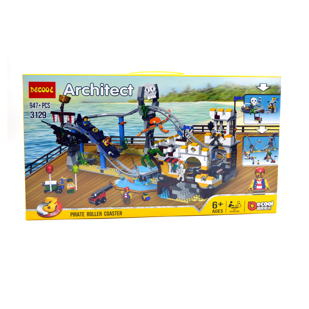 Links to ARCHITECT PIRATE ROLLER COASTER 947 PCS by 