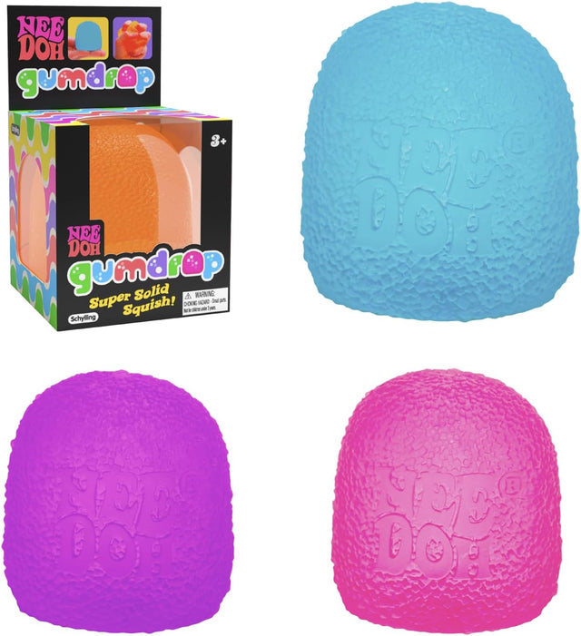 NeeDoh Gumdrop Sensory Fidget Toy, a popular candy-themed tactile stress ball. (Sold As Single) - product image