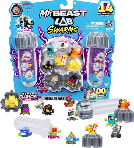 MrBeast Lab Swarms S3 Mega Lab 14PK (Assorted Designs, Sold as Single) 3