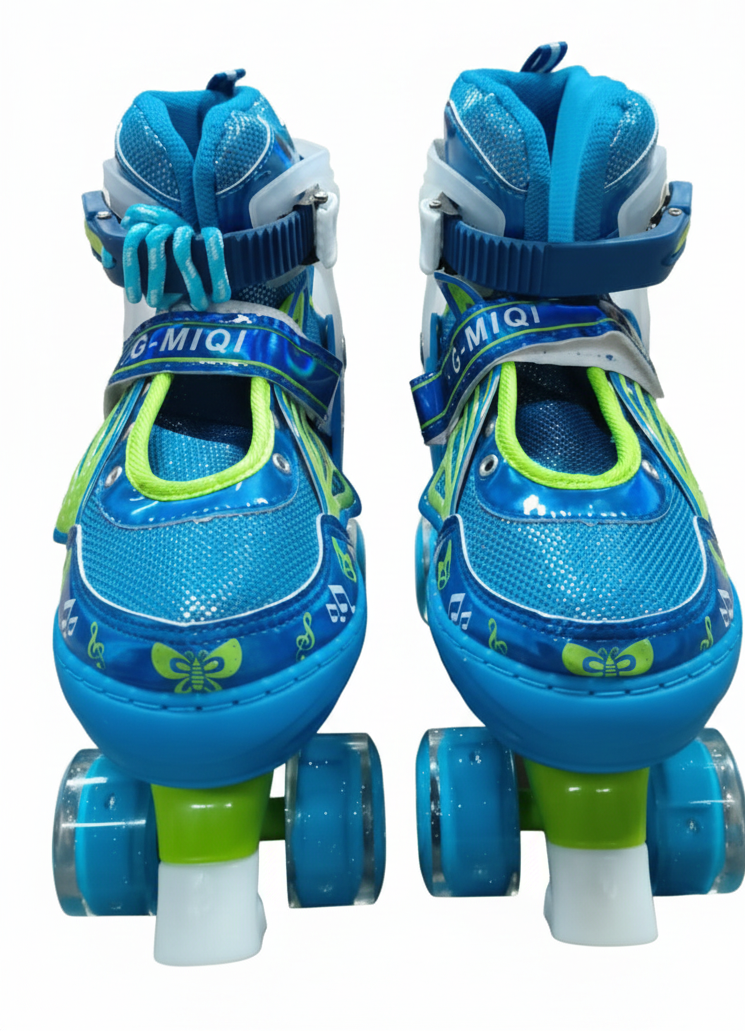Butterfly Wing Roller Skates Large with Flashing Wheels