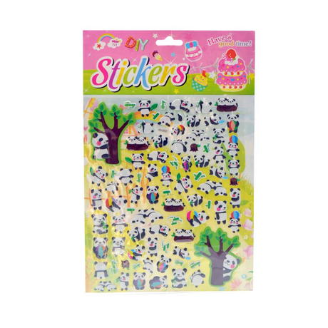 Puffy Panda Sticker