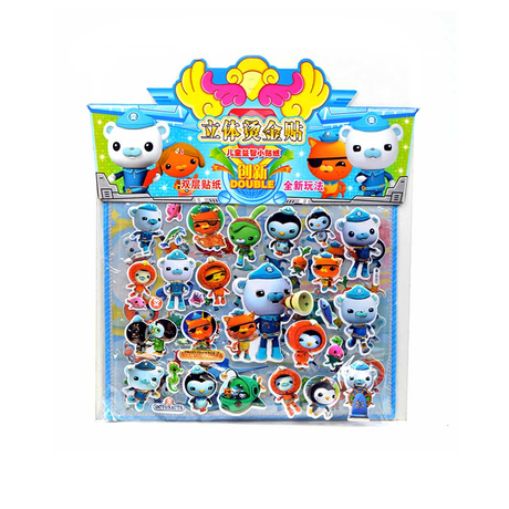 Octonauts Puffy Stickers