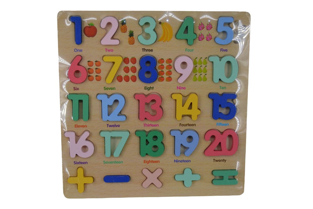 Numbers Wooden Puzzles