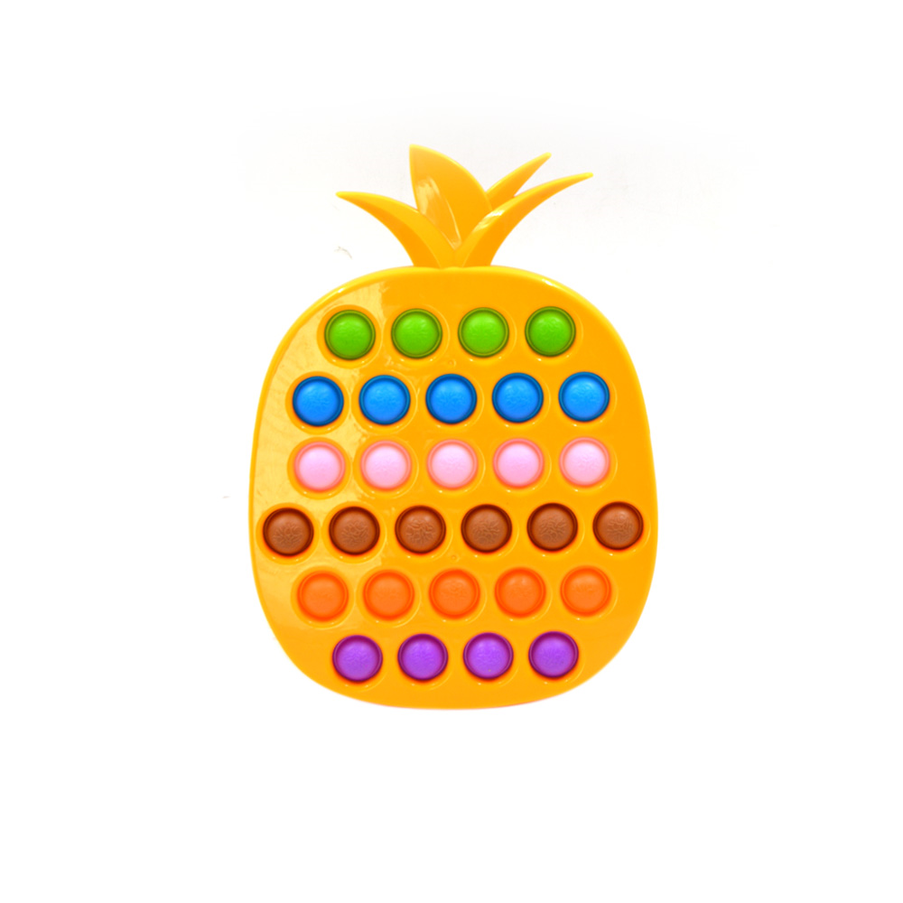 Pineapple Fidget Pop It Toy 24cm(Assorted Colors, Sold As Single)