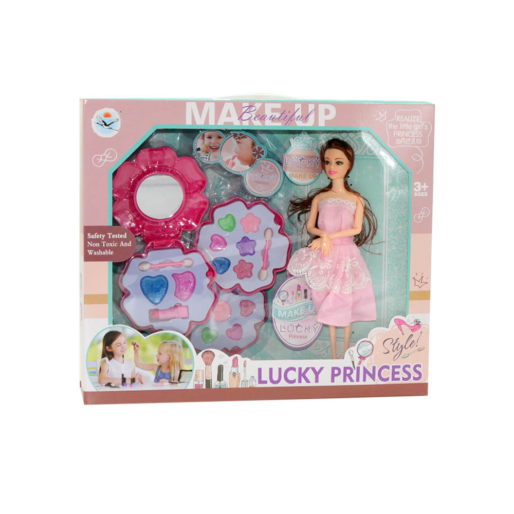 Makeup Set Lucky Princess With Palette 4 Assorted (Price Per Piece)