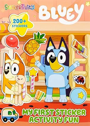 Bluey Stickertivity Sticker Activity Book