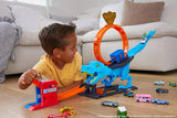 Hot Wheels City T-Rex Chomp Down Track Set