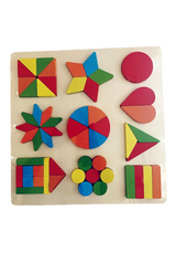 Shapes Wooden Puzzle Set Assorted (Price Per Piece)