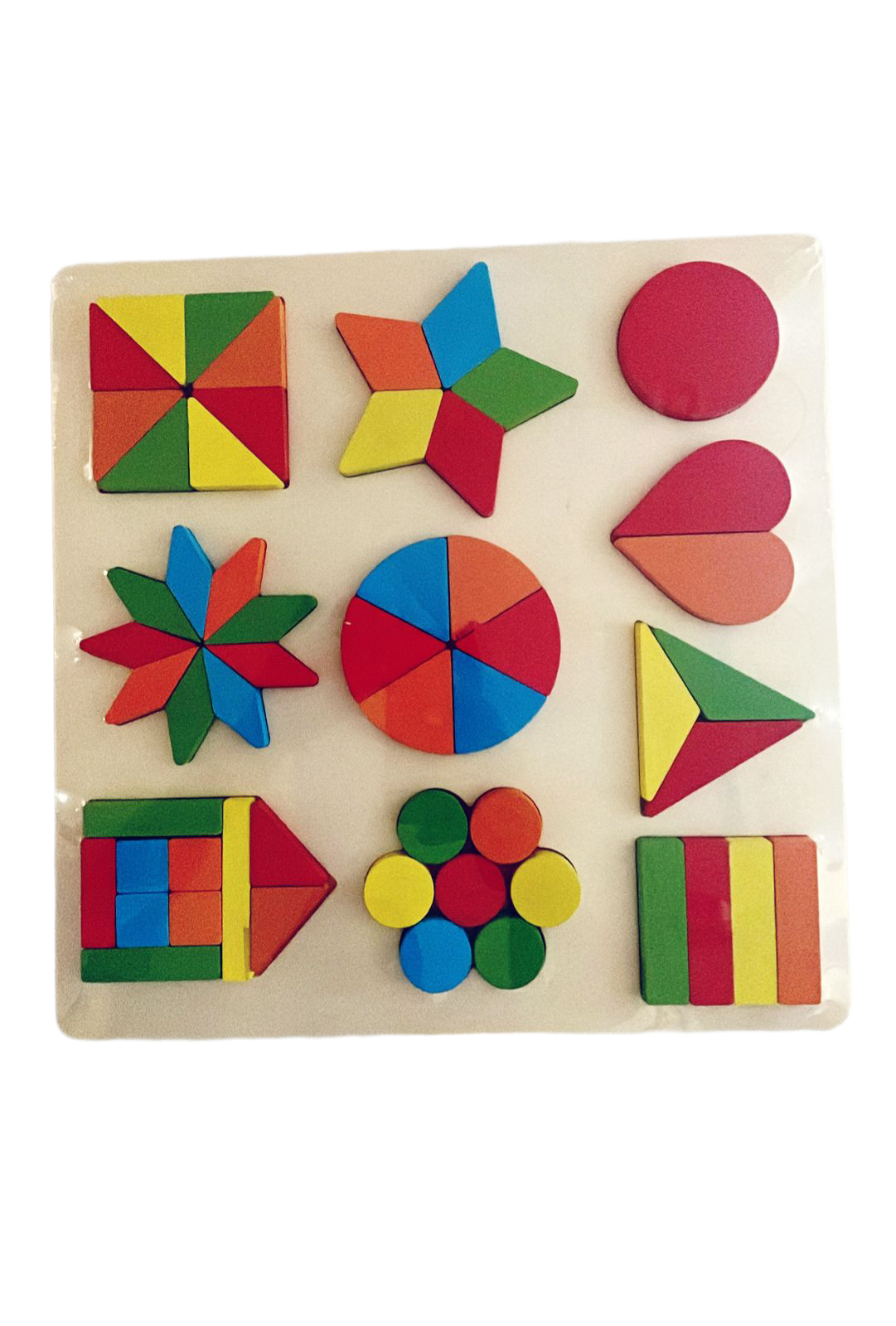 Shapes Wooden Puzzle Set Assorted 2