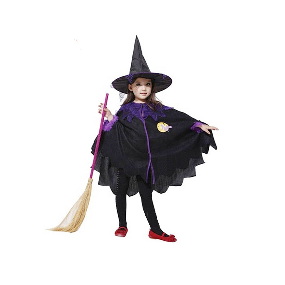 Links to WITCH COSTUME SET FOR KIDS LARGE by 