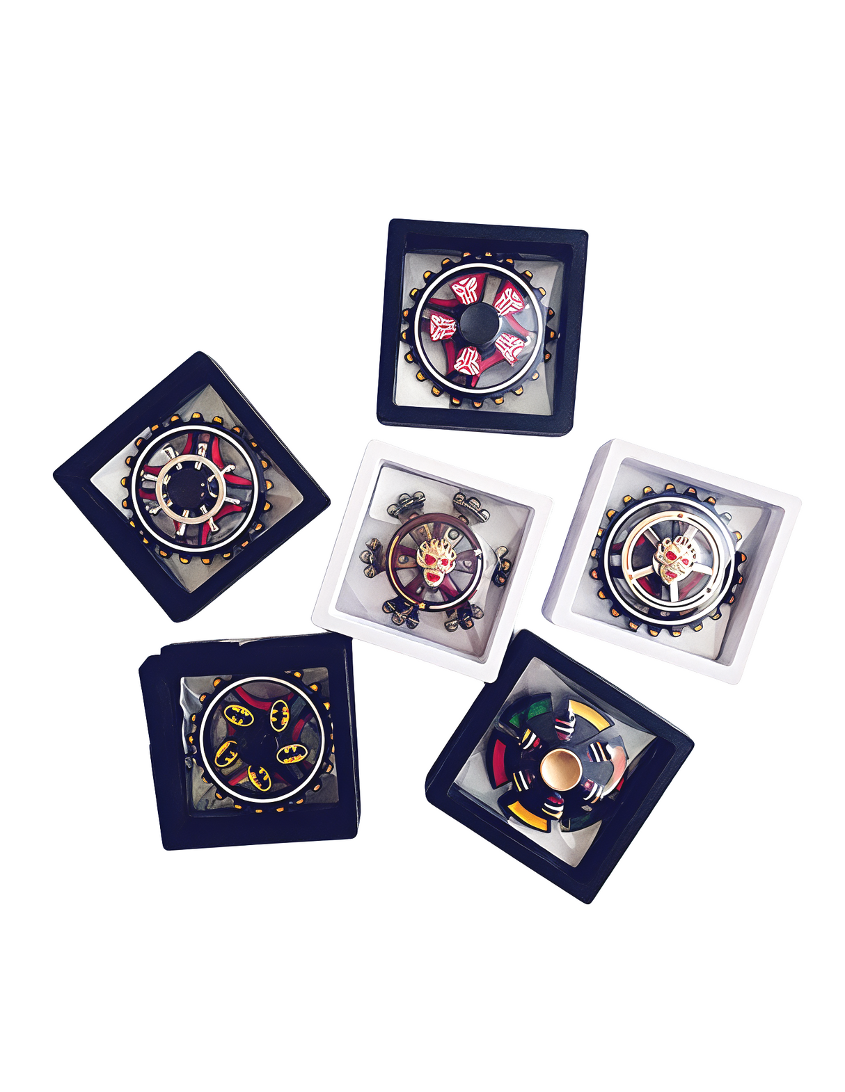 Character Metal Fidget Spinner Assorted (Price Per Piece) Designs