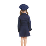 Kids Police Costume For Girls