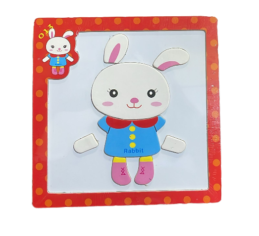 Wooden Jigsaw Puzzle Toy Assorted