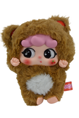 Baby 3 Migo Sneaky Brown Plush Doll