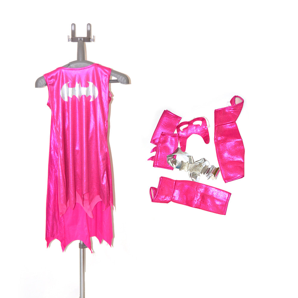 Bat Girl Costume Small Pink Color