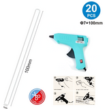 Motarro ME039-3 Spare Silicone Rods 7x100mm Set of 20 Pieces