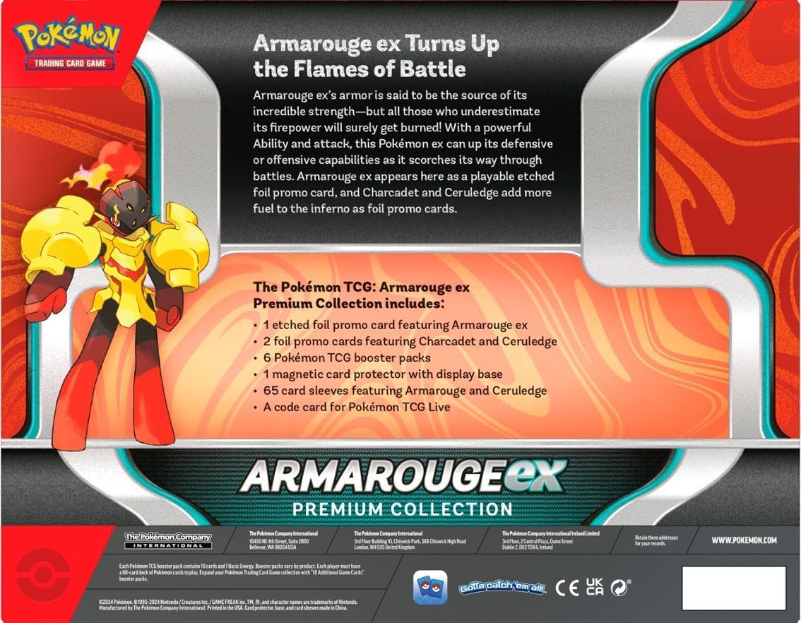 Pokemon TCG Armarouge ex Premium Collection