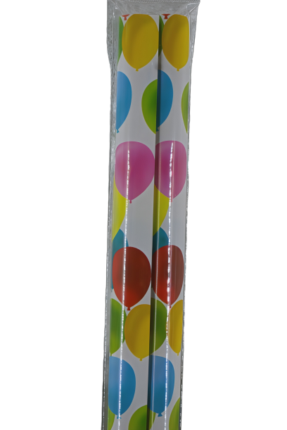 Birthday Wrapping Paper 2-Roll Pack - Assorted Colorful Prints