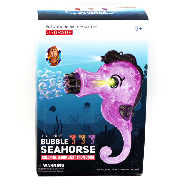 Links to 13 HOLE BUBBLE SEA HORSE COLORFUL MAGIC LIGHT by 