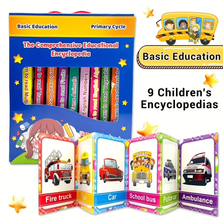 The Comprehensive Educational Encyclopedia English Set 18 Series Early Learning Books