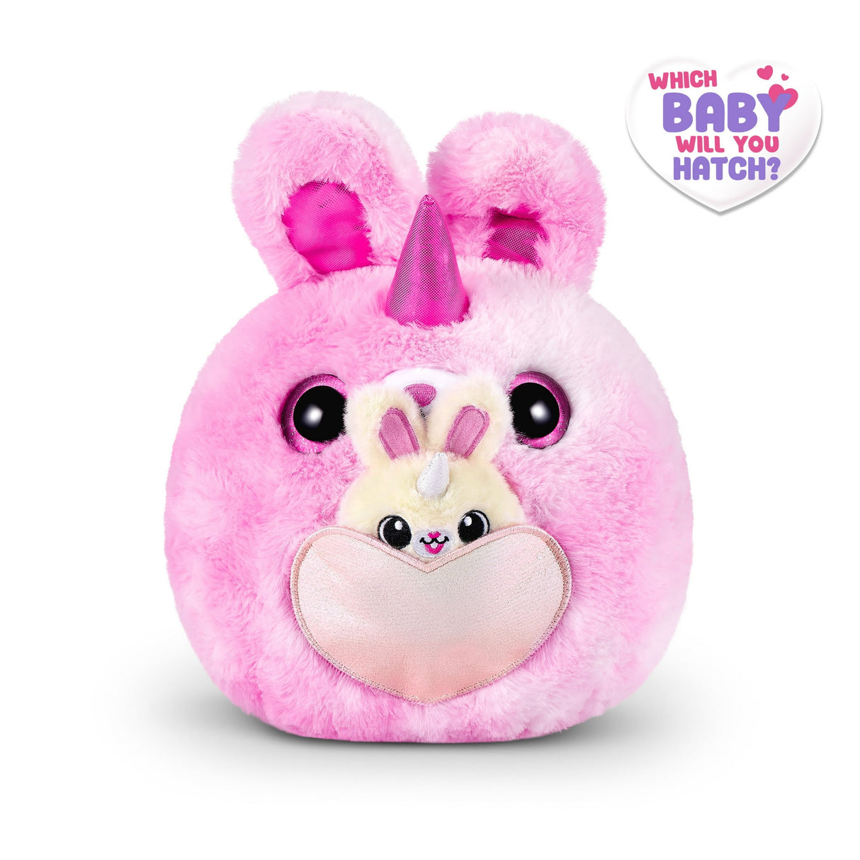 Rainbocorns Mamacorn Surprise - Magical Mama Unicorn Plush Egg with Mystery Baby and 30+ Surprises - Assorted