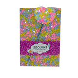 A5 Flip Sequin Notebook With Pen 80 Sht Asst 2